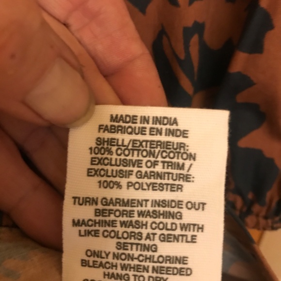 Avec Les Filled floral Blue/Black Rust Maxi dress frontiers women aesthetic - Picture 6 of 7